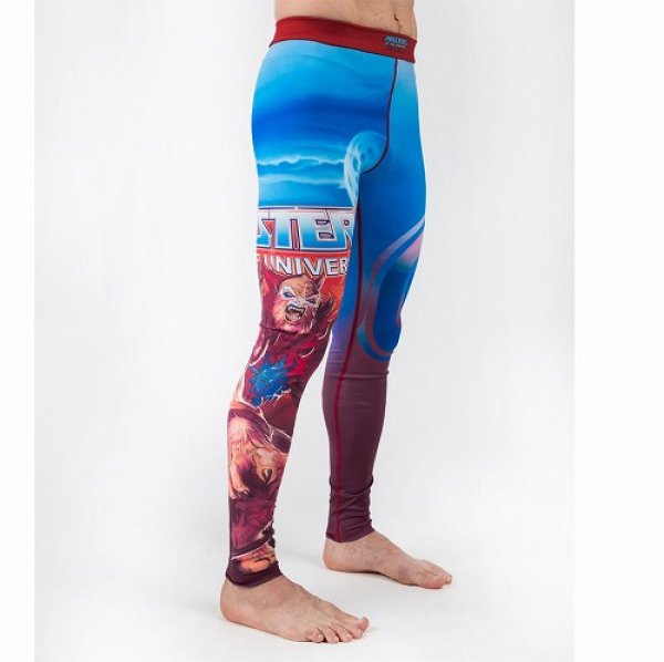 Photo1: FUSION Long Spats Masters of the Universe Beast Man Light Blue/Red (1)