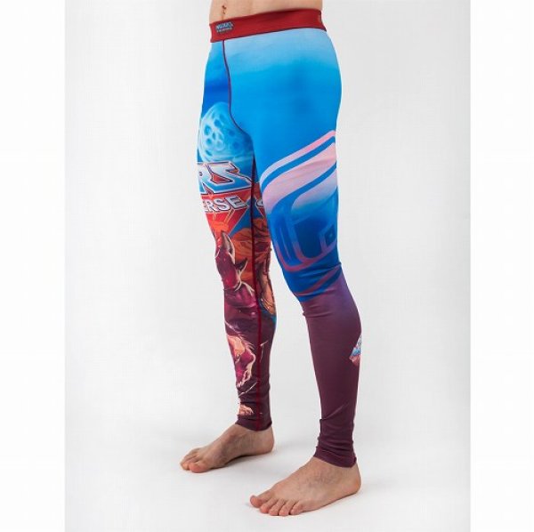 Photo2: FUSION Long Spats Masters of the Universe Beast Man Light Blue/Red  SALE (2)