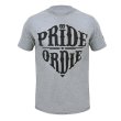 Photo1: PRiDEorDiE T-Shirt RECKLESS Gray (1)