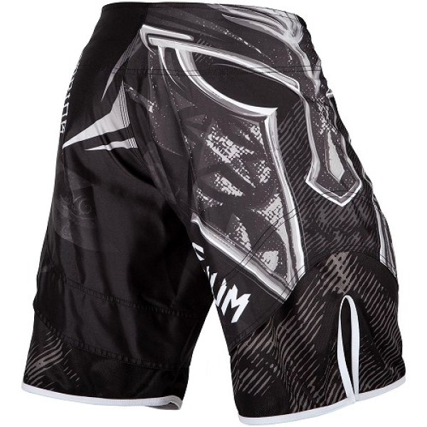 Photo4: VENUM Fight Shorts GLADIATOR 3.0 Black/White (4)