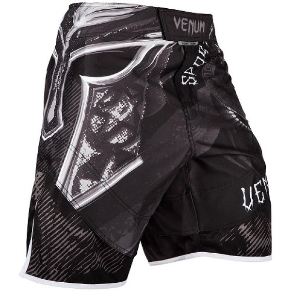 Photo1: VENUM Fight Shorts GLADIATOR 3.0 Black/White (1)