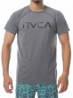 Photo1: RVCA Rashguard Short Sleeve MICRO MESH SS TEE Gray  Sale (1)