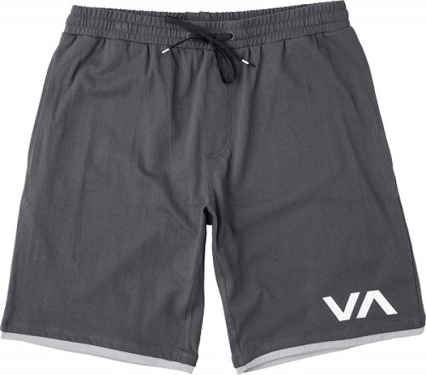 Photo4: RVCA Short LAYERS II Black Heather  SALE (4)