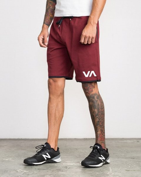 Photo2: RVCA Short LAYERS II TAWNY PORT   SALE (2)