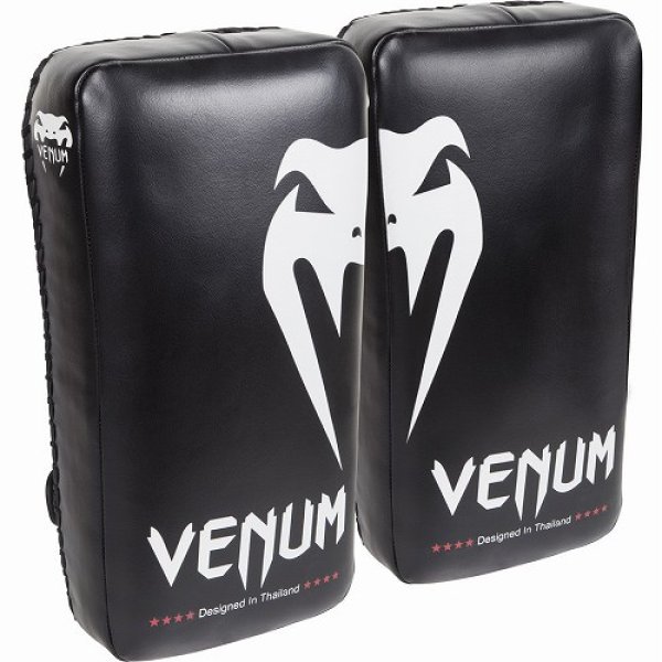 Photo1: VENUM Kick Mitt GIANT Black/White (1)