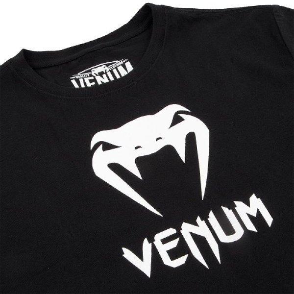 Photo4: VENUM T-Shirts CLASSIC Black (4)