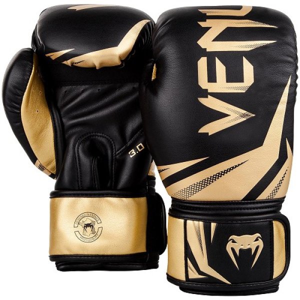 Photo2: VENUM Boxing Gloves Challenger3.0 Black/Gold (2)