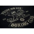 Photo2: PRIDE or DIE T-Shirt BOXING CLUB Black (2)