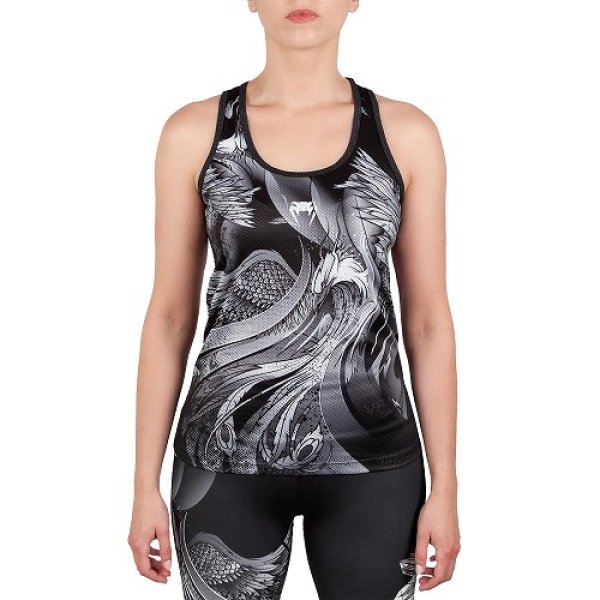 Photo1: VENUM Lady`s Tank Top PHOENIX Black/White (1)