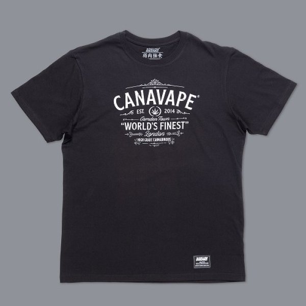 Photo1: Scramble X Canavape COLLAB T-Shirts Black (1)