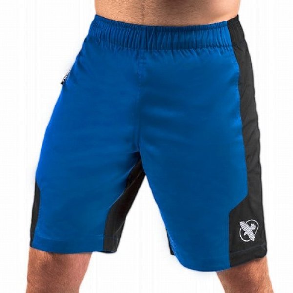 Photo1: Hayabusa Fight shorts LIGHT WEIGHT Blue (1)