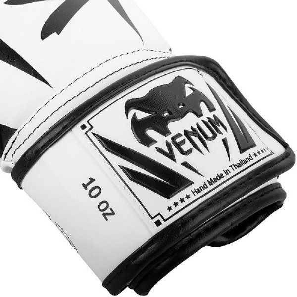 Photo3: VENUM Boxing Gloves ELITE White/Black (3)