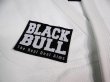 Photo2: BLACK BULL Embroidery Patch LOGO S Black (2)