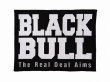 Photo1: BLACK BULL Embroidery Patch LOGO S Black (1)