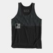 Photo1: KORAL Tank Top DUAL Black (1)