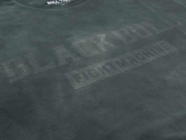 Photo3: BLACK BULL T-Shirts TIE DYE LOGO Light Gray (3)