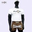 Photo4: FLUORY Muay Thai Shorts MTSF52 Leopard (4)