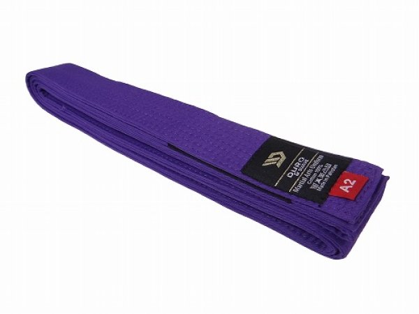 Photo1: DURO Jiu Jitsu Belt Purple (1)