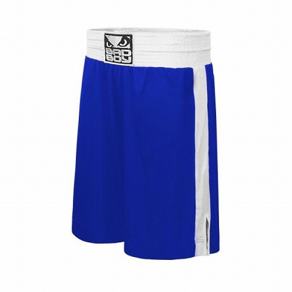 Photo1: BAD BOY Boxing Shorts STINGER Blue SALE (1)