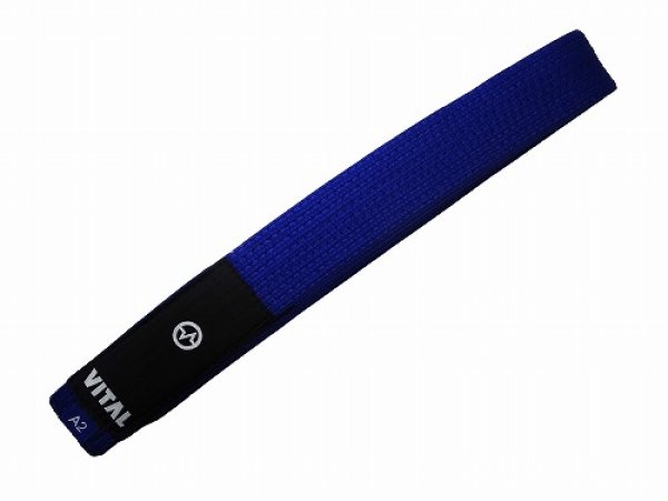 Photo1: VITAL Jiu Jitsu Belt PEARL Blue (1)