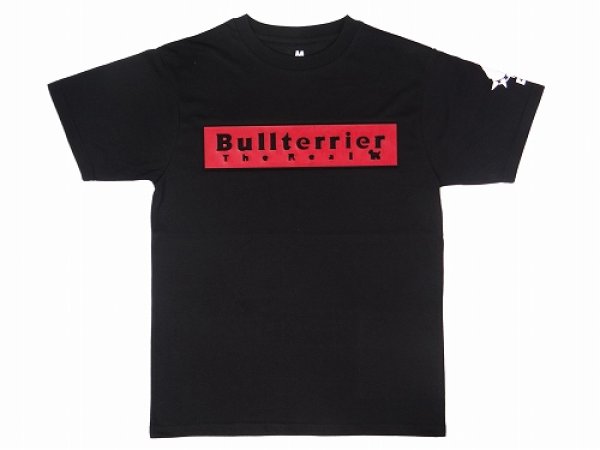 Photo1: BULL TERRIER T-Shirt 3D LOGO Black (1)