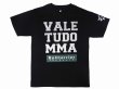 Photo1: BULL TERRIER T-Shirt 3D VALE TUDO Black (1)