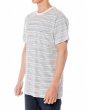 Photo2: RVCA T-Shirt WARREN STRIPED KNIT White (2)