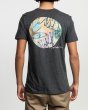 Photo3: RVCA T-Shirt SAGE VAUGHN Black (3)