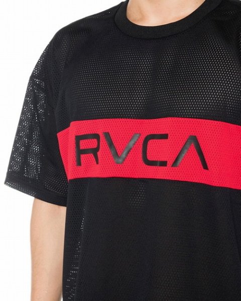 Photo4: RVCA T-Shirt RVCA DEALER SS Black  SALE (4)
