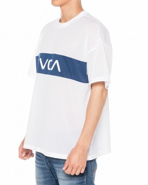 Photo2: RVCA T-Shirt RVCA DEALER SS White  SALE (2)