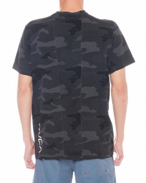 Photo3: RVCA T-Shirt VA VENT SS TOP Camo  SALE (3)
