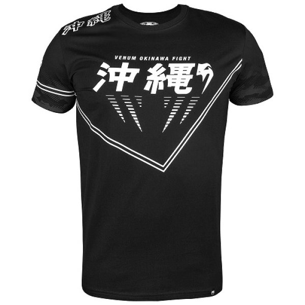 Photo1: VENUM T-Shirts Okinawa 2.0 Black/White (1)
