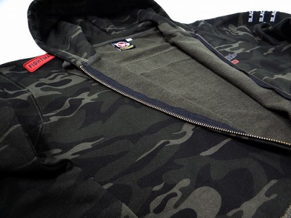 Photo4: BLACK BULL Hoodie Zip Parka Soldier  SALE (4)