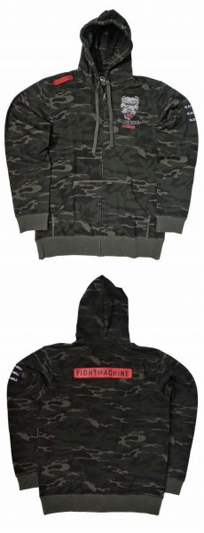 Photo3: BLACK BULL Hoodie Zip Parka Soldier  SALE (3)
