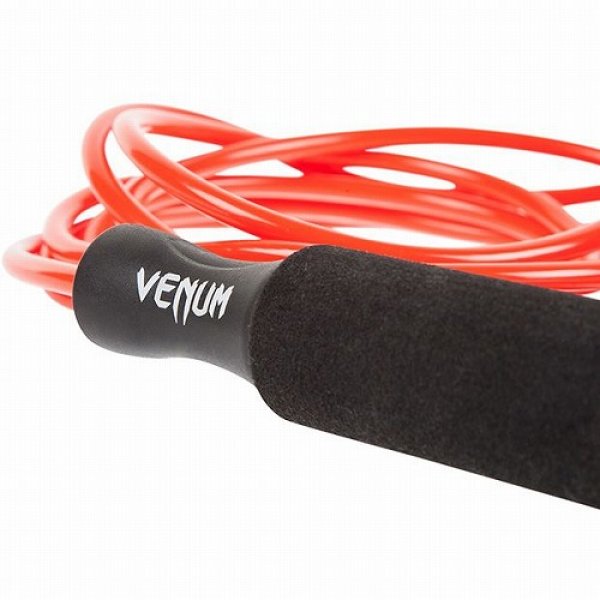 Photo3: VENUM Jump Rope COMPETITOR WEIGHTED Black/Red (3)