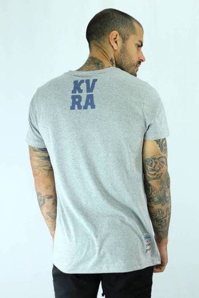 Photo2: KVRA T-Shirt BELT Gray  SALE (2)