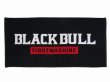 Photo1: BLACK BULL Bath Towel LOGO Black (1)