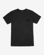 Photo3: RVCA T-Shirt DEFFER CHEST Black (3)