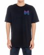 Photo1: RVCA T-Shirt FLETCHER TRIBE Black (1)