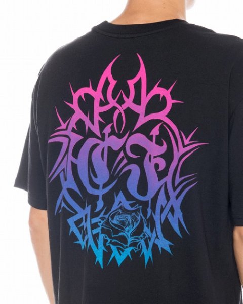 Photo4: RVCA T-Shirt FLETCHER TRIBE Black  SALE (4)