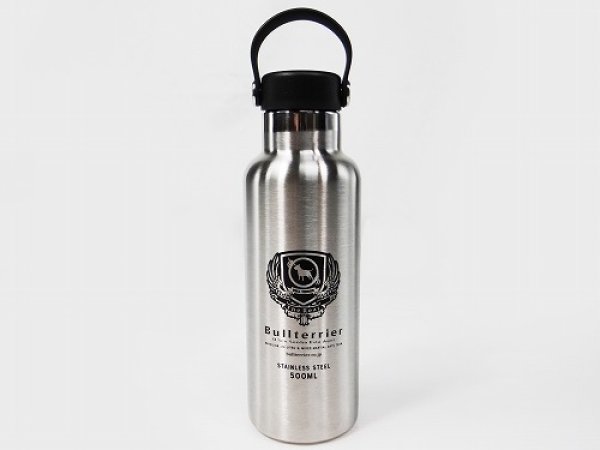 Photo1: BULL TERRIER Stainless Water Bottle 500ML (1)