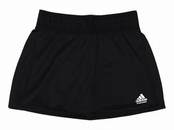 Photo1: ADIDAS COMBAT SPORTS Ladies Training Skirt Black (1)