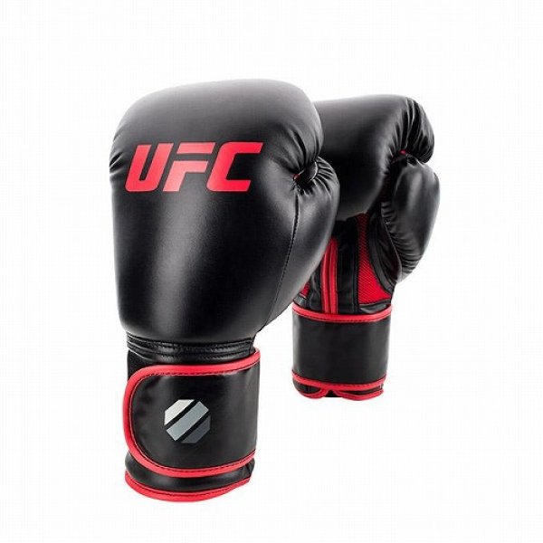 Photo1: UFC Muay Thai Training Glove Black (1)