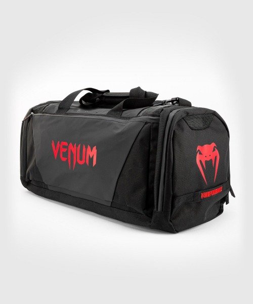 Photo4: VENUM Sports Bag TRAINER LITE EVO Black/Red (4)
