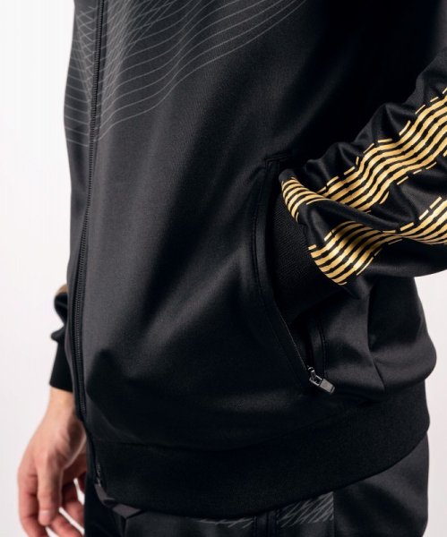 Photo4: VENUM Zipped Jacket CLUB182 Black/Gold (4)