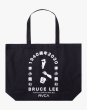 Photo2: RVCA ( Bruce Lee ) Tote Bag  EIGHTY YEARS (2)