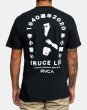 Photo2: RVCA ( Bruce Lee ) T-Shirt EIGHTY YEARS (2)