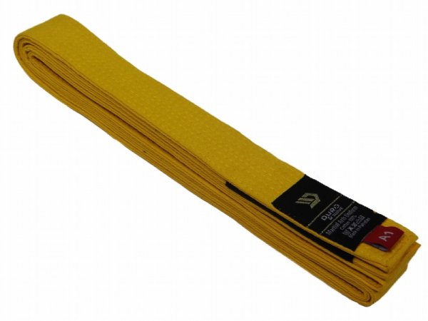 Photo1: DURO Jiu Jitsu Belt Yellow (1)