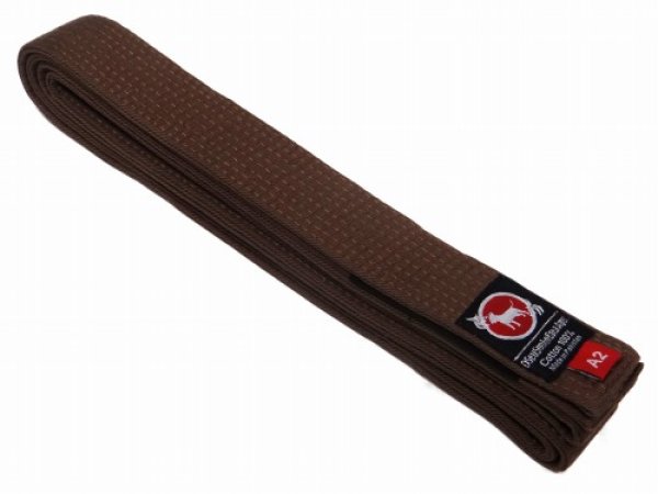 Photo1: BULLTERRIER Jiu Jitsu Belt Brown (1)