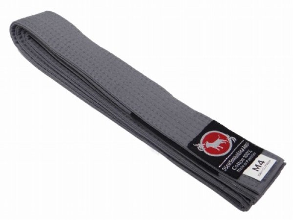 Photo1: BULLTERRIER Jiu Jitsu Belt Gray  (1)